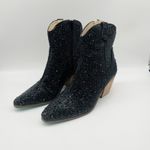 Betsey Johnson Emory Rhinestone Boots, Black, Women's Size 6.5 Photo 1
