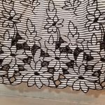 Tibi {6}  Striped Floral Eyelet Hem Strapless Dress Photo 7