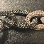 Chain Glittery Infinity Statement necklace Tri Photo 15