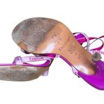 Bebe Hot Pink Strappy Heels Y2K Vintage Photo 2