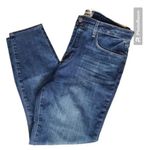 L'Agence New L’Agence Margot Dark Wash High Rise Skinny Cropped Jeans Prime Blue Vintage Photo 8