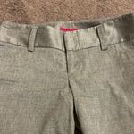 Alice + Olivia  silver metallic dress pants 6 Photo 5