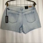 BLANK NYC Raw Hem The Fulton Denim Roll Up Shorts in Blue Steel size 28 🆕 Photo 12