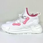 Moncler Lunarove Low Top Sneakers White Pink Size EU 40 US 10 NEW Photo 0