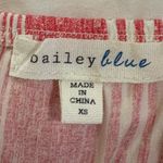 Bailey blue NWOT  Red and White Striped Mini Dress Photo 4