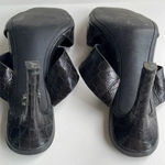 DKNY Black Baz Dress Sandals Photo 10