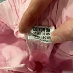 Cotton On Cute bubblegum pink  slouchy cozy ankle cargo pants costal beach vacay Photo 6