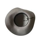 Handmade Women’s Floppy Wool Felt Adjustable Wide Brim Fedora Hat Gray OS Photo 3