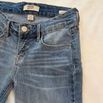 Vintage America Wonderland Capri Gingham Flare Jeans Blue Size 26 Photo 4