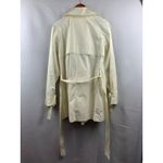 London Fog Women's Short Trench Coat White Size M Photo 1