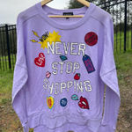 Rampage  Never Stop Shopping Long Sleeve Top M Photo 0