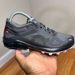 on cloud On Cloudventure Peak 3 Women's Trail Running Sneakers Black/Glacier, Size 7W Photo 0