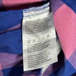 Little Donkey Andy Shirt Womens XS Pink Blue Plaid‎ Power Dry Flannel Shacket Photo 8