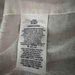 BODEN Tailored Linen Waistcoat Floral Vest Size 2 White Photo 5