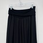 Belle Gray by Lisa Rinna Black Foldover Long Maxi Skirt Size Medium Y2k Photo 7