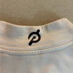 Peloton  Women's Pink and White Ombre Sweatshirt 1/2 Zip Pullover Photo 4