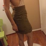 Rouched H line skirt. Xs Brown Photo 7