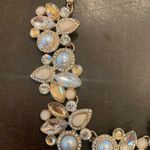 Flower Sparkly Statement Choker Necklace Photo 3