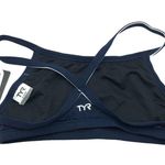 TYR Guard Women's Durafast One Diamondfit Bikini Top Navy Blue S Photo 3