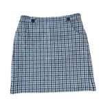 Ann Taylor Tweed Houndstooth Skirt Career Wear Business Casual 0P Photo 4