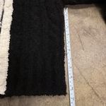 W Concept RonRon Collar Cable Boucle Alpaca wool blend Knit cardigan top Black Photo 5