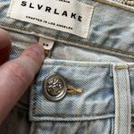 Slvrlake Sophie Crop in Love Song Light Wash Denim High Rise Jeans Size 29 Photo 4