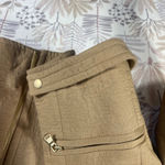 Metaphor Textured Tan Moto Biker Jacket Women's Zipper Neutral Size XL Photo 5