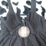 Mittoshop  Elegant Black Sleeveless Top Photo 2