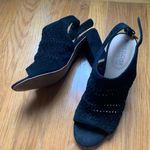 Adam Tucker  Me Too Mandi Black Peeptoe Bootie Heel Photo 0