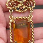 Wild Honey Vintage Sarah Coventry  Amber Glass Necklace Photo 2