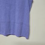 St. John Womens Purple Sleeveless Knit Top Shirt Sz M Minimalist Quiet Luxury Photo 1