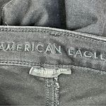 American Eagle  Straight Leg Skinny Black Distressed Ripped Size 0 Short … Photo 9