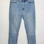 BDG UO Twig High-Waisted Skinny Jeans in Light Wash with released hem size 26 Photo 0