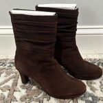 Easy Spirit  Women’s Esclarice Brown Ankle High Booties Leather Boots 6.5 Photo 0