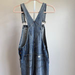Carmar‎ sz S blue distressed cutout cottagecore Denim Overalls Photo 6