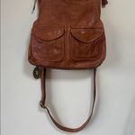 Fossil  Brown Leather shoulder crossbody bag purse Photo 1