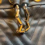 Free People Free‎ People Black Crossbody Bag with Gold Accents Photo 2