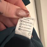 Dark Green Flowy Top Size L Photo 4