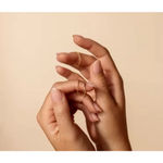 Boutique Dainty‎ 14k Gold Plated S925 Black Melee Diamond Ring, Size 7 Photo 8