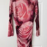 Anthropologie  The Maya Long-Sleeve Ruched Cowl-Neck Mini Dress, Size XL Photo 9