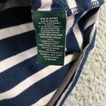 LRL Ralph Lauren Striped Quarter Zip Women 1X Pullover Sweatshirt 3/4 Sleeve Blue Photo 7