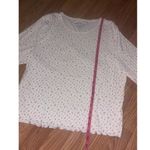 Aeropostale  Floral Ribbed Shrunken Tee Size XXL Photo 2