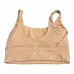 Lululemon  Align High Neck Bra C/D Cup Size 6 Warm Neutral Photo 1