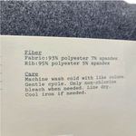 A New Day Gray Workout Leggings Stretch Fitted Fold-Over Waistband Size S NEW! Photo 5