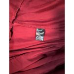 Aakaa NEW Burgundy Ruffle Wrap Maxi Holiday Dress M Long Gown Formal Evening Photo 10