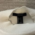 Forever 21 White Long Sleeve Turtle Neck Photo 1