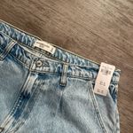Abercrombie & Fitch  Light Blue Wide Leg Jeans Photo 2