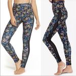 Free People Movement Liza Black Mosaic Mesh Detail Leggings Size XS Photo 1