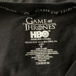 Game of Thrones HBO Crewneck T Shirt S Black Short Sleeve Wine in the Belly Photo 4