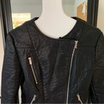 Rachel Roy  Black Moto Coat Photo 4